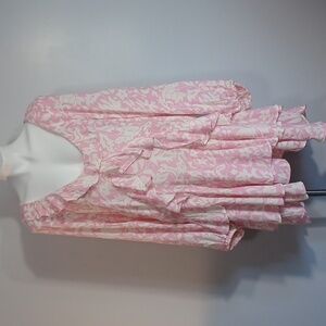 FREE PEOPLE v-neck long sleeve dress shirt or wear as a top w/ leggings.  MEDIUM